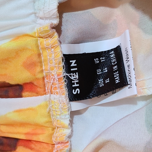 SHEIN Sunflower Two Piece Set. XL - Picture 5 of 6